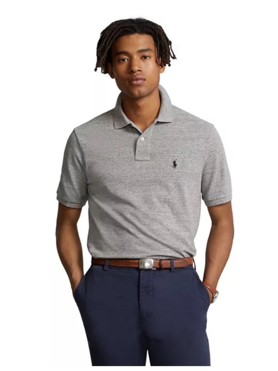Ralph Lauren Other - Ralph Lauren Heather Gray Short-Sleeve Polo